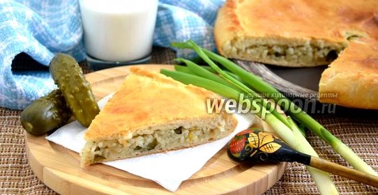 Постный пирог «Рассольник»