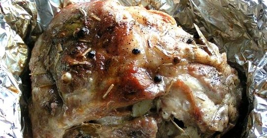 Свинина в аэрогриле в фольге