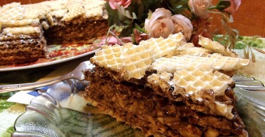 Вафельный торт по новому