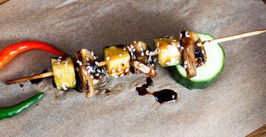 Вегетарианский шашлык