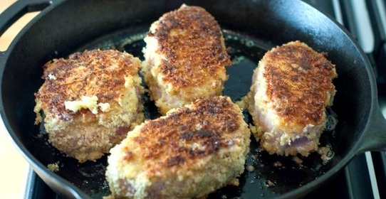 Свинина с пармезаном