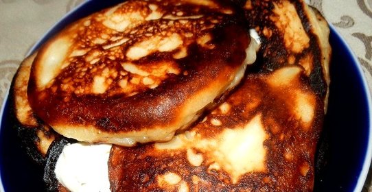 Оладьи с творогом