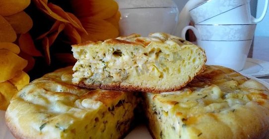 Пирог с сыром в мультиварке