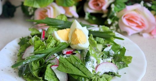 Салат Весенняя мелодия