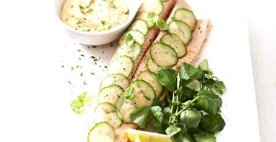 Запеченная горбуша в фольге