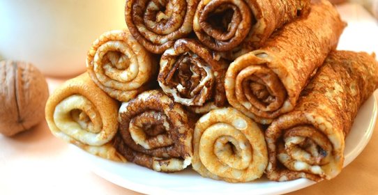 Блинчики в бутылке