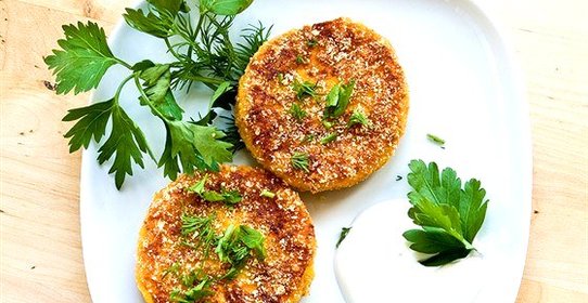 Котлеты морковные