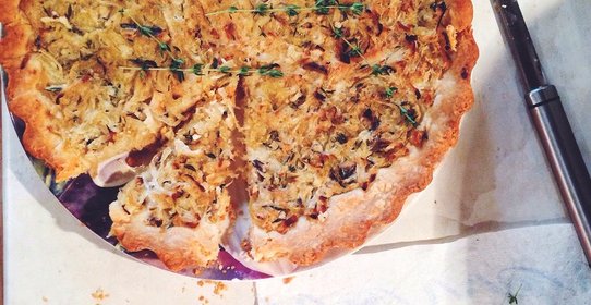 Луковый тарт