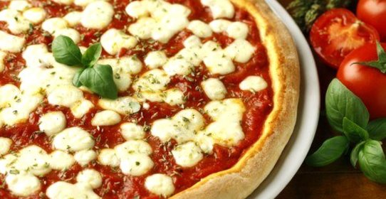 Картофельный пирог с сыром и помидорами