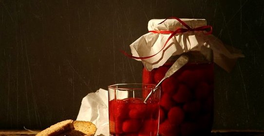 Компот из земляники