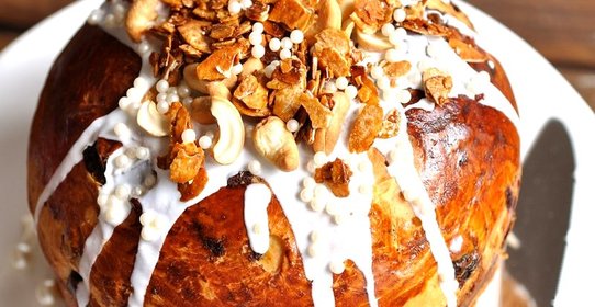 Кулич на сметане