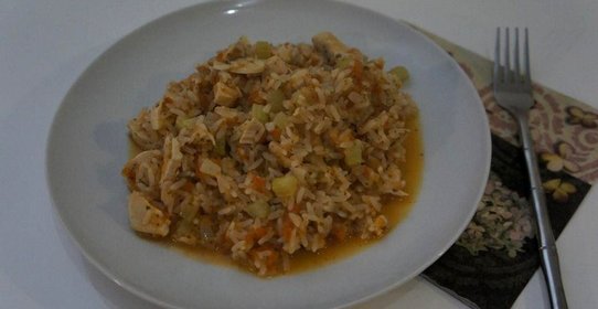 Рис по-испански с курицей