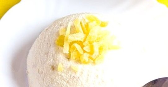 Творожная пасха лимонно-имбирная