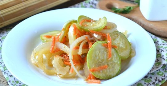 Кабачки по-корейски