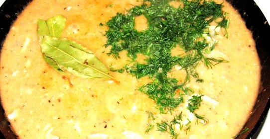 Подлива из свинины со сливками