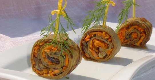 Печеночный рулет