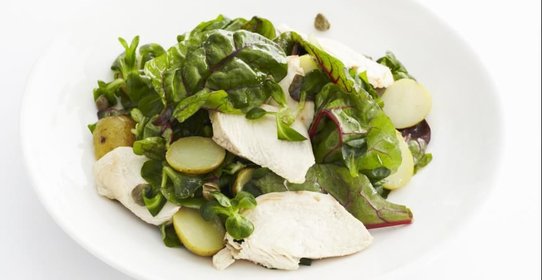 Салат с курицей