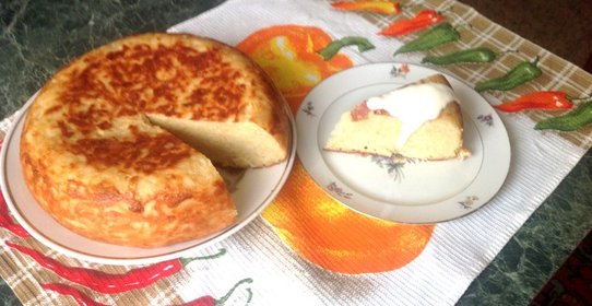 Пирог картофельный в мультиварке