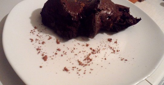 Нутовый пирог с какао