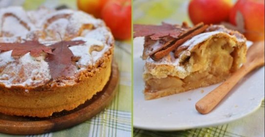 Польский яблочный пирог «Misianka»