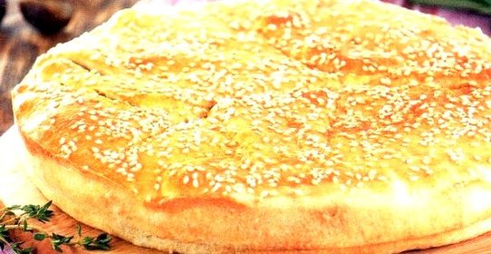 Греческий пирог с рисом и картофелем (Пататопита)