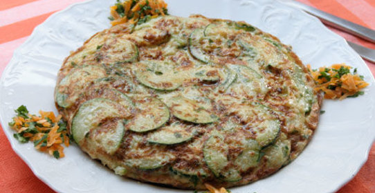 Омлет с кабачками