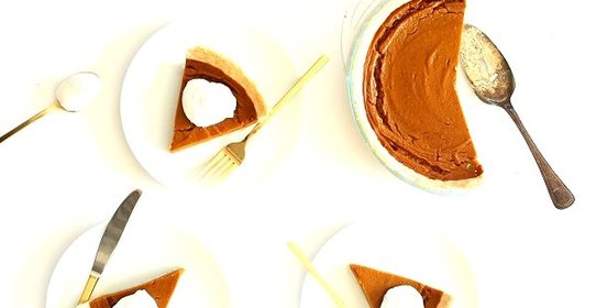 Тыквенный пирог без яиц