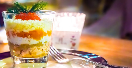 Десерт из пахты и йогурта