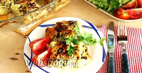 Пирог из лаваша «Мятый»