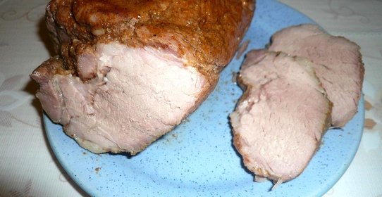 Свиная шейка запеченная в фольге