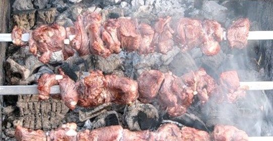 Шашлык из баранины в пиве