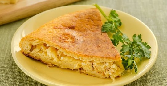 Творожно-сырный пирог