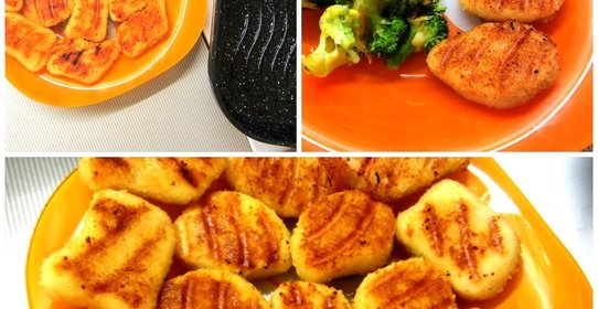 Куриные нагетсы в отрубях