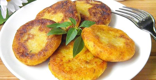 Постные котлеты из кабачков и тыквы