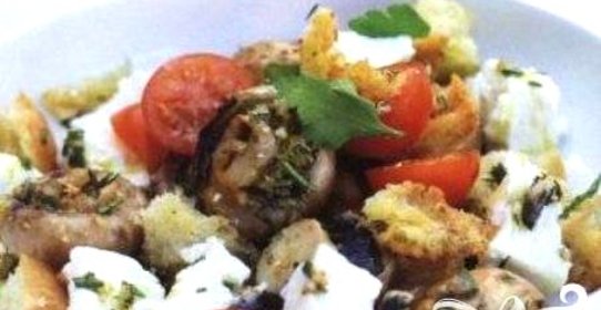 Салат Жареные грибы