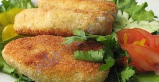 Зразы картофельные с мясом