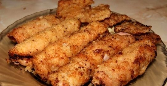 Отбивные из кальмаров