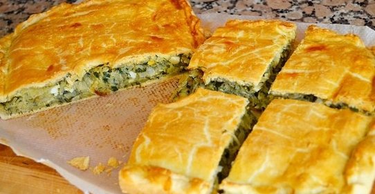 Нежный пирог с капустой