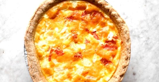 Киш с сыром