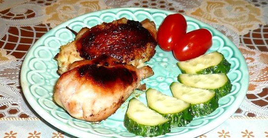 Куриные голени с сюрпризом