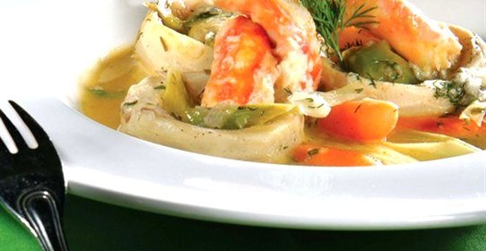 Артишоки с крабовым мясом