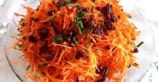 Еврейский морковный салат