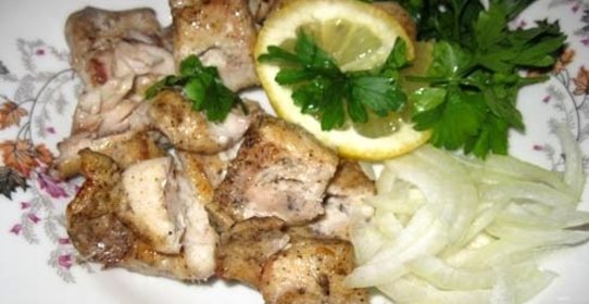 Шашлык из щуки