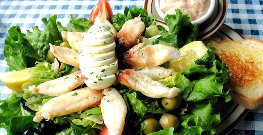 Крабовый салат Луи