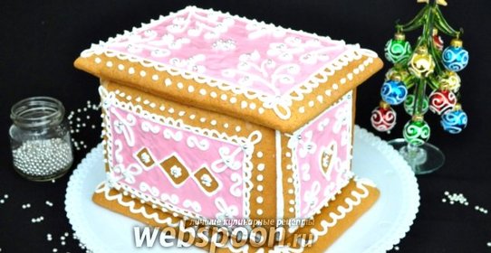 Пряничная шкатулка к Рождеству