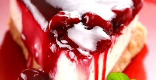 Холодный вишневый пирог