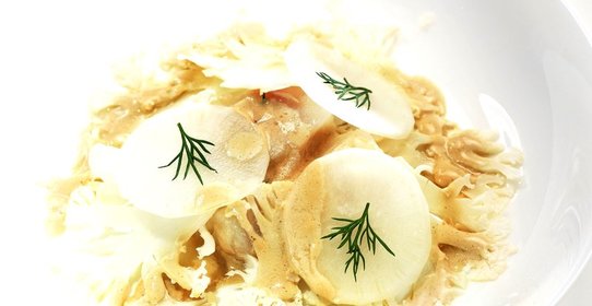 Треска с цветной капустой