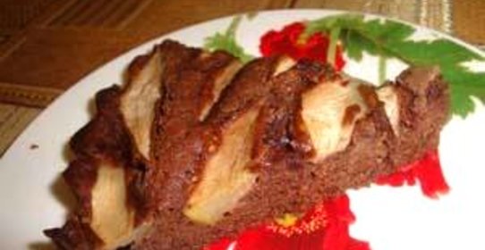 Пирог с грушами