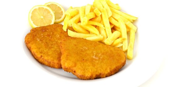 Шницель на сковороде