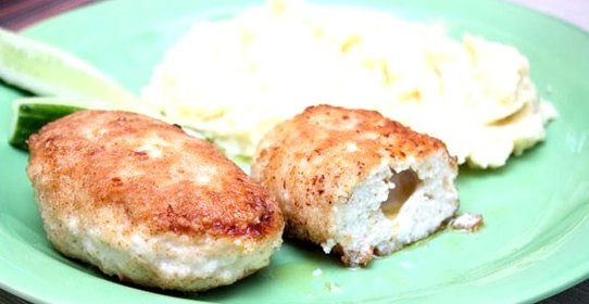 Куриные котлеты со сливочным маслом